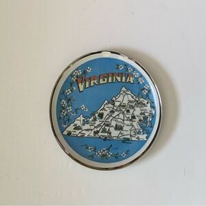 Vintage CAPSCO State of Virginia Decorative Plate